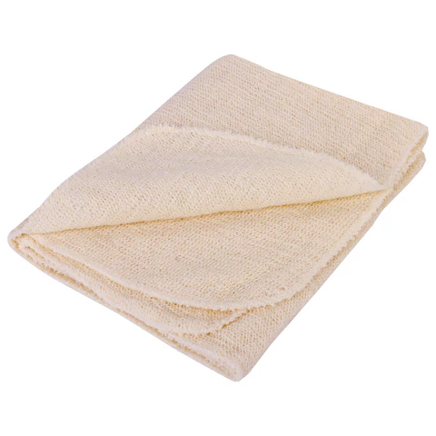 Тряпка для пола 60х80 см, трехслойная, нитепрошивная (НЕТКОЛ), 360 г/м2, светлая, 100% хлопок, LAIMA, 606632 - МСК «Форвард»