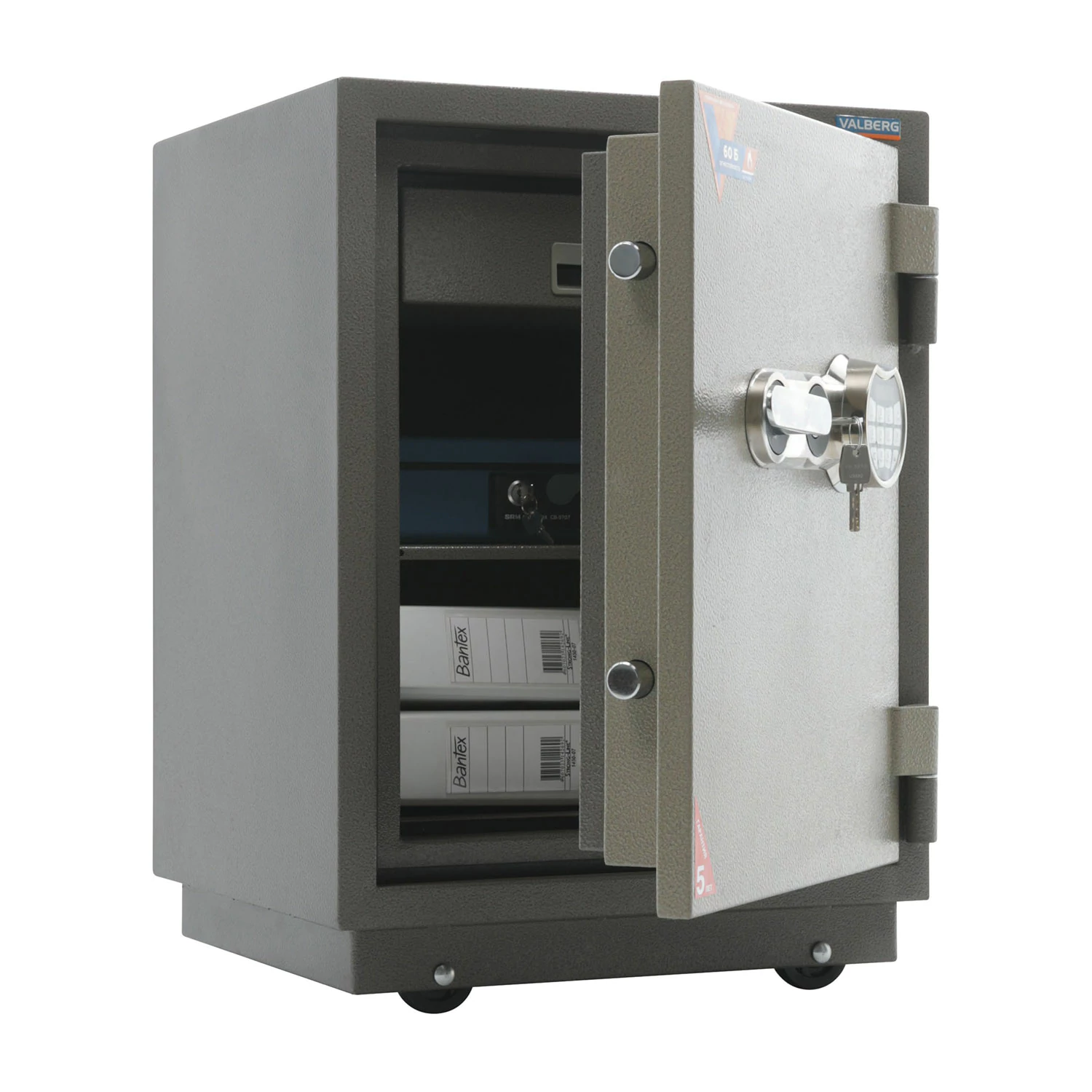 Сейф огнестойкий VALBERG "FRS-66Т ЕL" (в672*ш485*г430*мм;79кг),эл.замок+ключ, трейзер, кр. к полу FR 290534