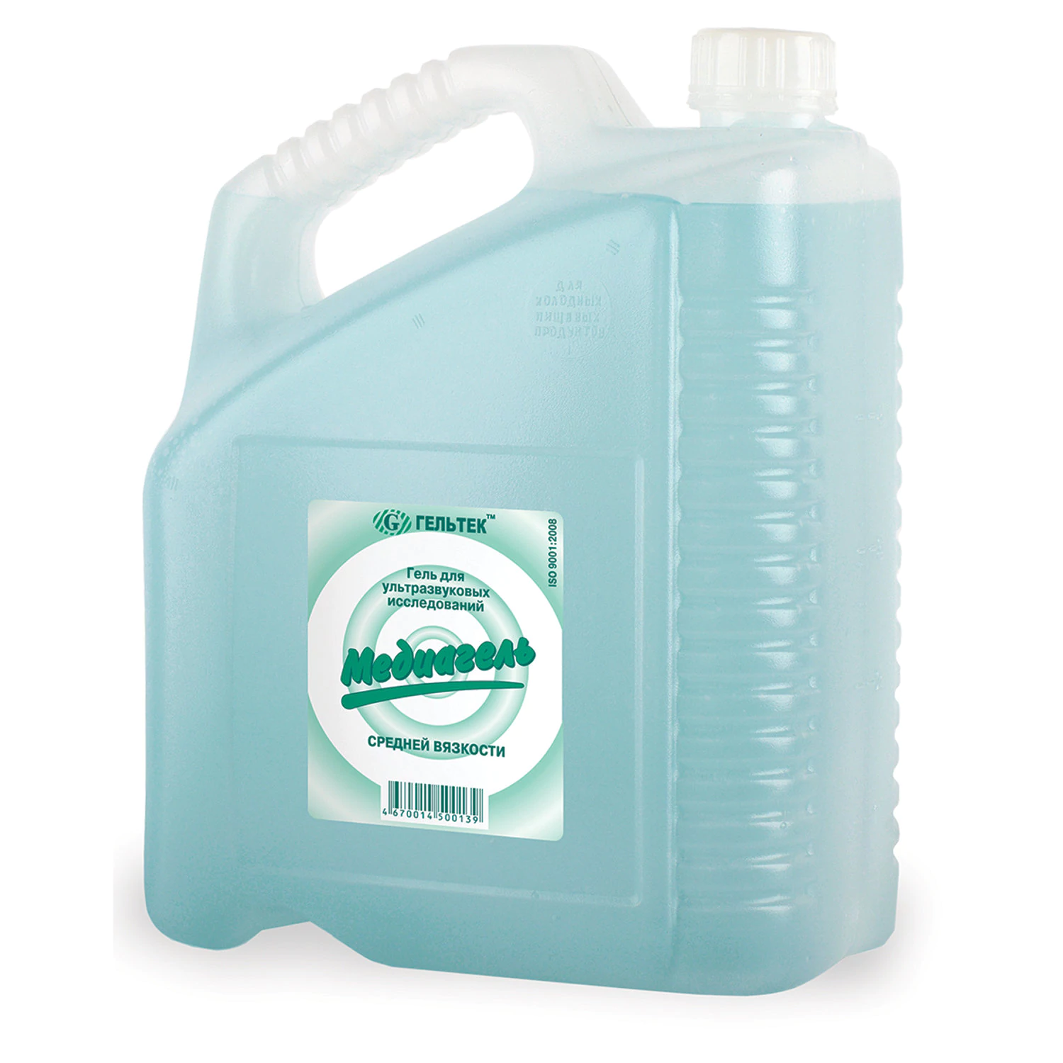 Гель для УЗИ 5кг ГЕЛЬТЕК МЕДИАГЕЛЬ средней вязкости, цветной, 630090