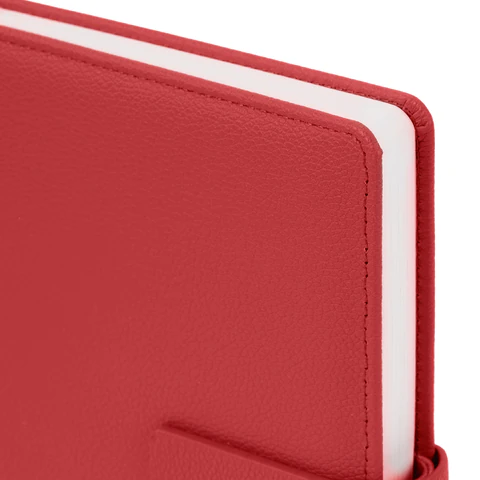 Ежедневник в подарочном наборе 5 в 1, А5, 145x212 мм, BRAUBERG "President", под кожу, 160 листов, красный, 116851 - МСК «Форвард»