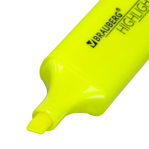Текстовыделитель BRAUBERG "ORIGINAL NEON", ЖЕЛТЫЙ, линия письма 1-5 мм, 152211 - МСК «Форвард»