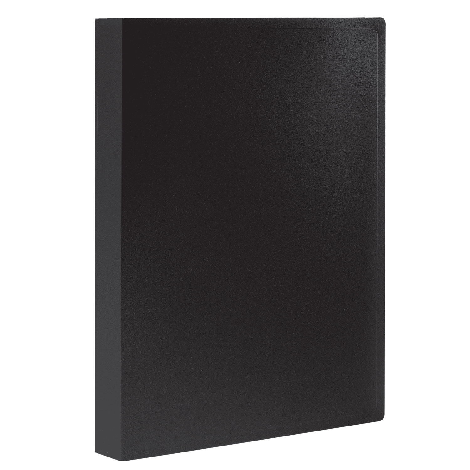 Папка  40 вклад. STAFF, черная, 0,5мм, 225701