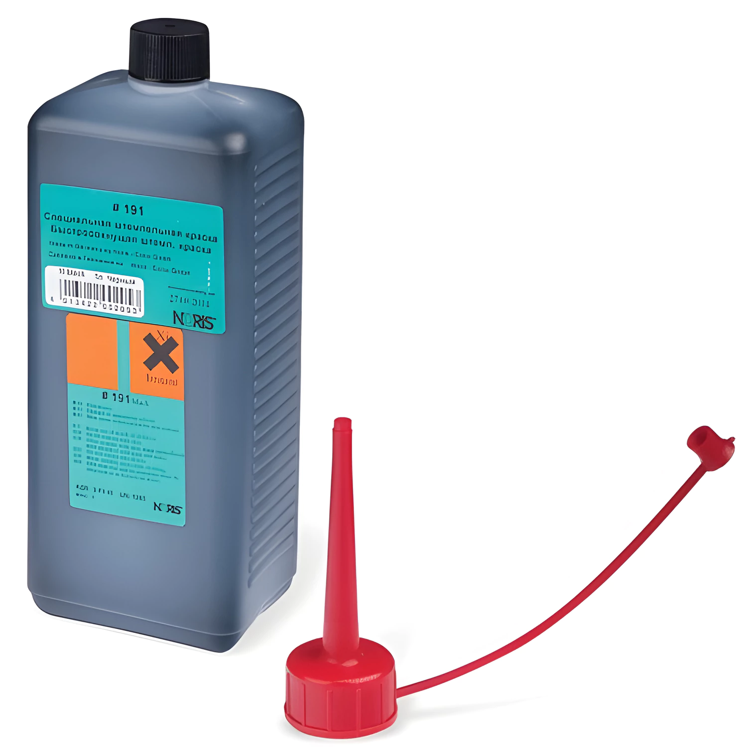 Краска штемпельная NORIS черн. 1л (универс. для глянц. бумаги, металла, пластмасс и т.д.), 191Еч 223631