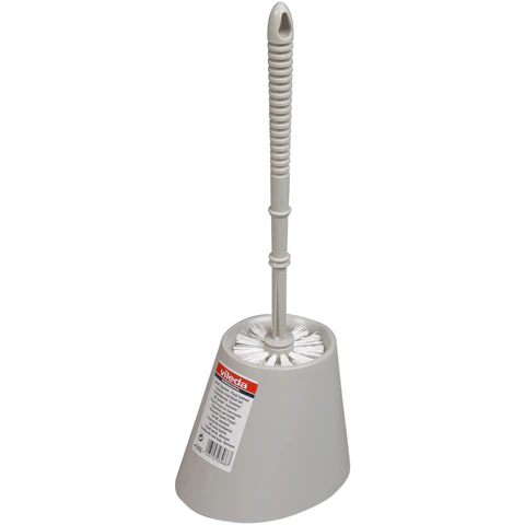 Ершик для туалета VILEDA с подставкой, щетина полипропилен, пластик, серый, 100837 703657 - МСК «Форвард»