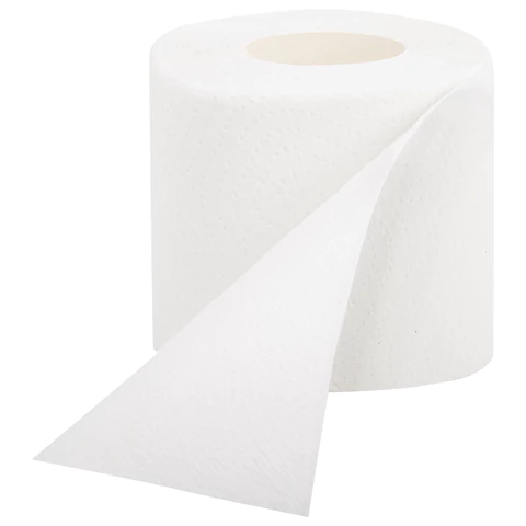 Бумага туалетная быт., спайка 4 шт., 2-х слойная, (4х15 м), VEIRO Домашняя, белая, 1с24, 128024 - МСК «Форвард»