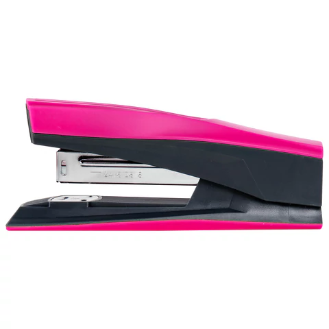 Степлер №24/6, 26/6 BRAUBERG "SUPER", до 30 листов, маджента и черный, 272740 - МСК «Форвард»