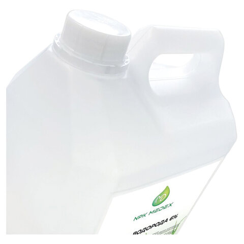 Средство дезинфицирующее перекись водорода 6%, 5 л, ЛЮИР 701547 ЧЕСТНЫЙ ЗНАК! - МСК «Форвард»