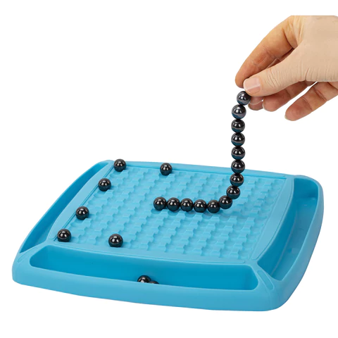 Игра настольная логическая "Магнитный бой", 36 магнитов, доска 28х28 см, ЗОЛОТАЯ СКАЗКА, 665895 - МСК «Форвард»