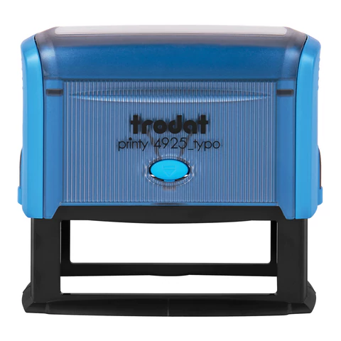 Штамп самонаборный 5-стр, оттиск 82х25 мм, синий, TRODAT 4925, корпус СИНИЙ, КАССЫ В КОМПЛЕКТЕ, 53404 238370 - МСК «Форвард»