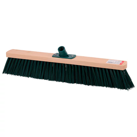 Щетка для уборки техническая, ширина 50см, щетина 7,5см, деревянная, еврорезьба, YORK, 00120 604594