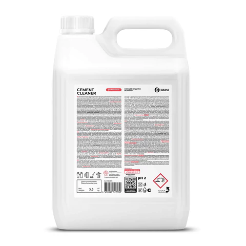 Средство для уборки после строительства 5,5 кг GRASS CEMENT CLEANER, кислотное, концентрат, 125305 605627 МИНПРОМТОРГ - МСК «Форвард»