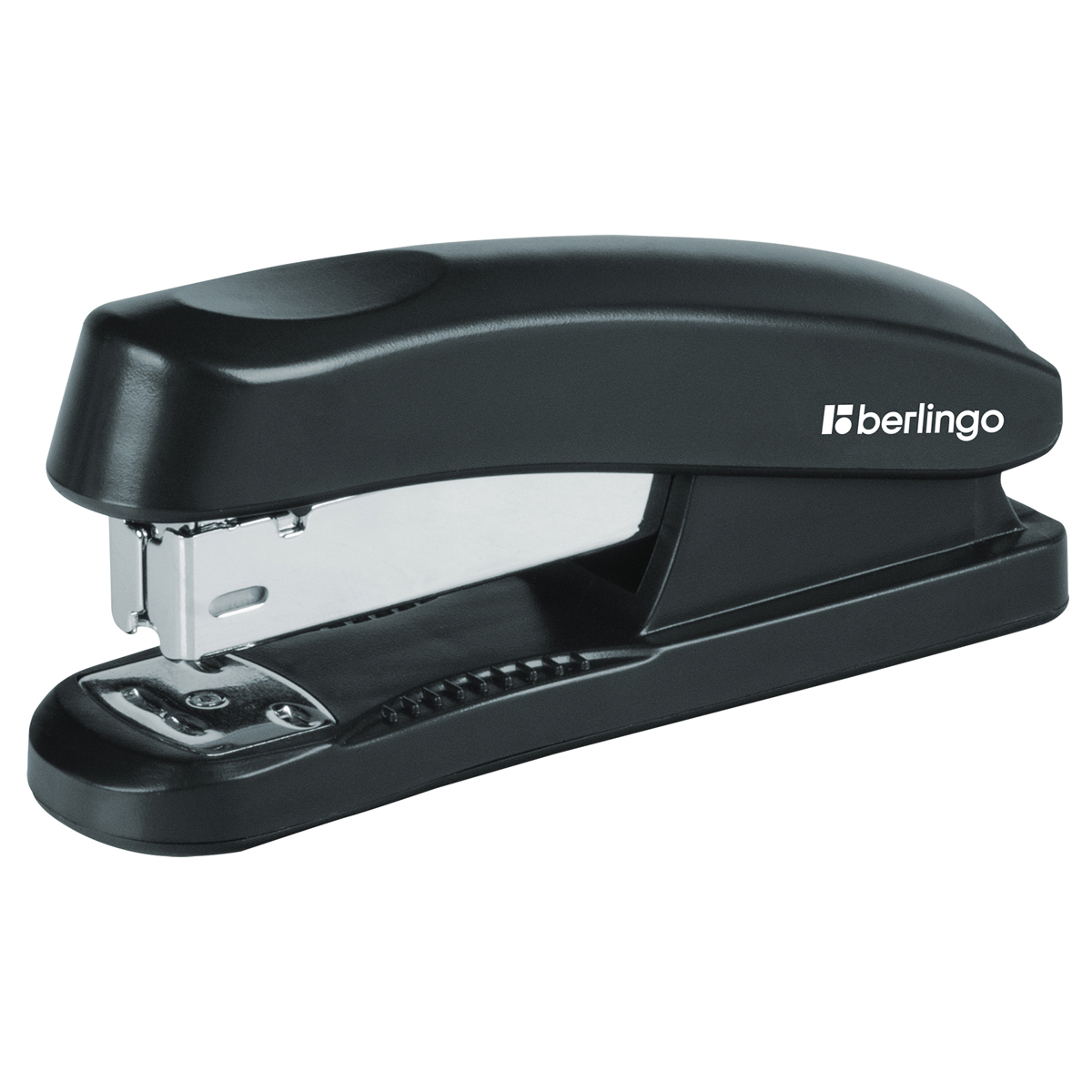 Степлер №24/6, 26/6 Berlingo "Universal" до 30л., пластиковый корпус, черный H3100 103962 