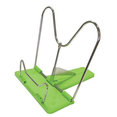 Подставка для книг и учебников GLOBUS, пластик/металл никелированный, ассорти, европодвес, 0001 235496