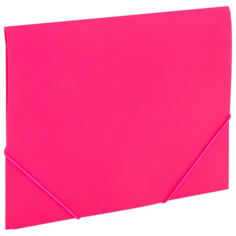 Папка на резинках А4 BRAUBERG PIXEL, маджента, до 300 листов, 0,5 мм, 273043 - МСК «Форвард»
