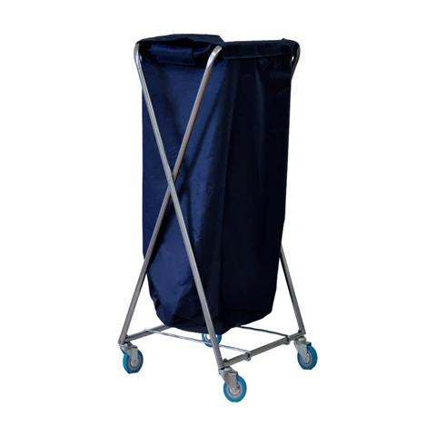 Тележка уборочная Eco-Force HOTEL (отель, кафе, столовые, офис) бельё/мусор, держатель для мешка, мешок, 26EF/5 609753