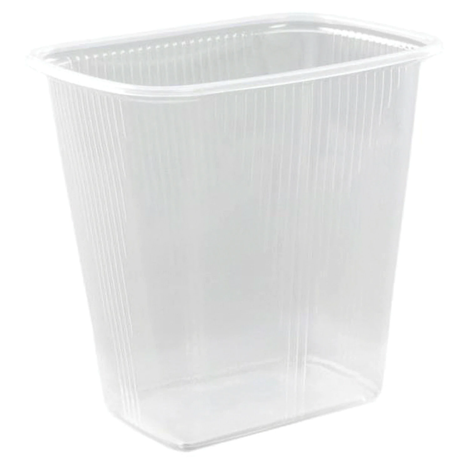 Одноразовый контейнер 500мл, КОМПЛЕКТ 100шт, БЕЗ КРЫШКИ, 108х82мм прозрачные, ПП, ЮПЛАСТ, шк428 ЮУПМ 607533