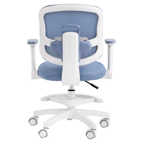 Кресло детское с подставкой для ног BRABIX KIDS "MG-215", сетка/ткань TW, голубое, 533312 под заказ 8 дней - МСК «Форвард»