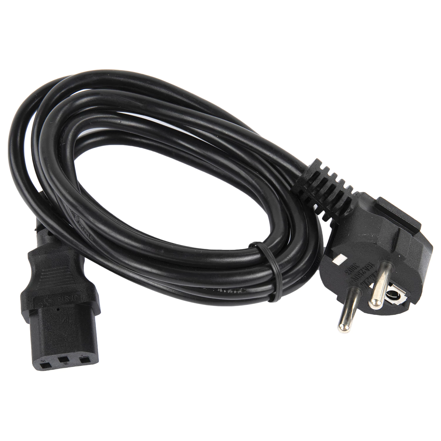 Кабель питания для компьютеров, электроприборов и бытовой техники SONNEN,длина 1,8 м, черный 513563