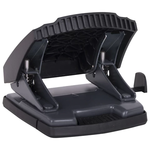 Дырокол BRAUBERG "SUPER", до 30 листов, черный, 272744 - МСК «Форвард»