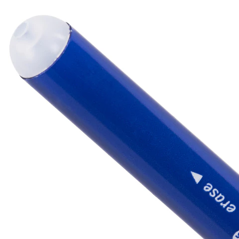 Ручка стираемая гелевая BRAUBERG "REWIND", СИНЯЯ, игольчатый узел 0,5 мм, линия письма 0,35 мм, 144095 - МСК «Форвард»