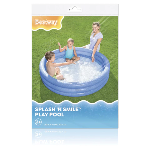 Надувной бассейн детский, 152х30 см, 282 л, от 2 лет, АССОРТИ, BESTWAY, 51026 680123 - МСК «Форвард»