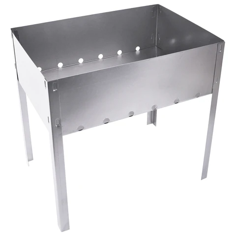 Мангал сборный размер 350х240x350 мм, сталь, в коробке, 701725 - МСК «Форвард»