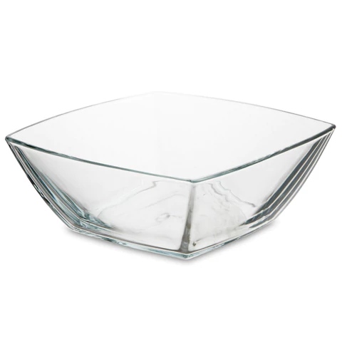 Салатник малый квадратный, 160 мм, КОМПЛЕКТ 4 штуки, стекло, PASABAHCE "ТОКИО", фирменная подарочная упаковка, 53066 700586 - МСК «Форвард»