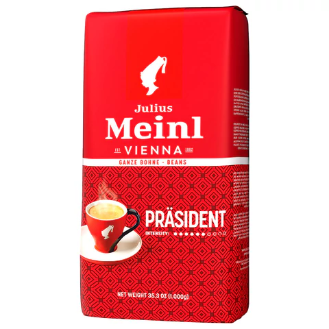 Кофе в зернах JULIUS MEINL "Prasident Classic Collection" 1 кг, ИТАЛИЯ, 89933 622746 - МСК «Форвард»