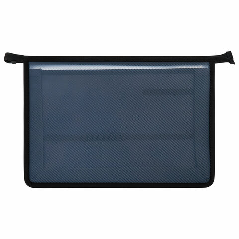 Папка для труда на молнии BRAUBERG А4, 2 отделения, органайзер, "Neon drift", 272213 - МСК «Форвард»