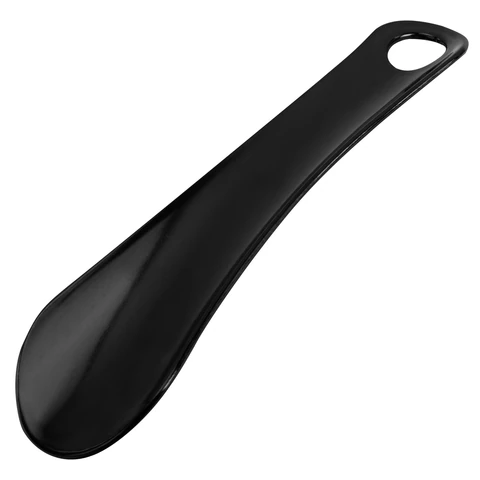 Ложка (рожок) для обуви ПЛАСТИКОВАЯ 15 см, ЧЕРНАЯ, WBZ (ВБЗ) SHOES, 702522 - МСК «Форвард»