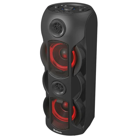 Колонка портативная DEFENDER G78, 2.0, 70 Вт, Bluetooth, FM-тюнер, microSD, чёрная, 65178 513677 - МСК «Форвард»
