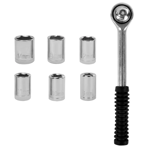 Набор инструментов универсальный, 22 предмета, пластиковый бокс, ГРАНДМАСТЕР, 671326 - МСК «Форвард»