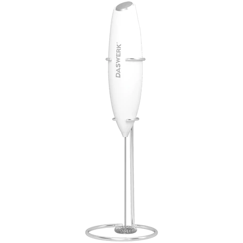 Капучинатор/вспениватель молока электрический на подставке soft touch, белый, DASWERK (ДАСВЕРК), 456178 - МСК «Форвард»