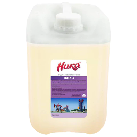Средство для удаления нефтемасляных и трудноудаляемых загрязнений 5 кг, НИКА-4, жидкое 608986 минпромторг - МСК «Форвард»