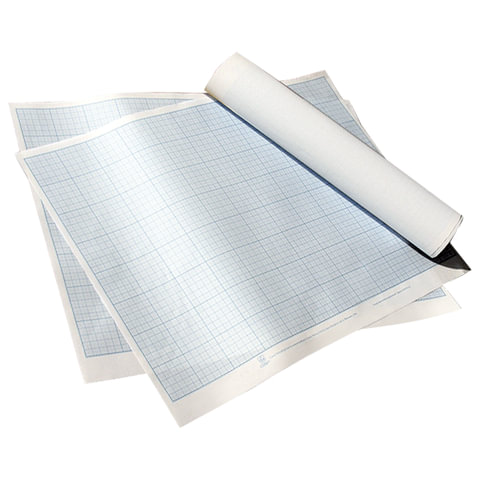 Бумага масштабно-координатная, 400х600 мм, голубая, Лилия Холдинг, ПМБ, 120288
