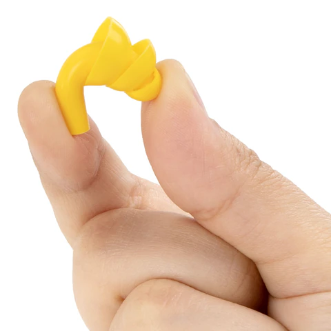 Беруши многоразовые силиконовые со шнурком, 1 пара в контейнере, SNR 37 дБ, RABBITEX, 671317 - МСК «Форвард»