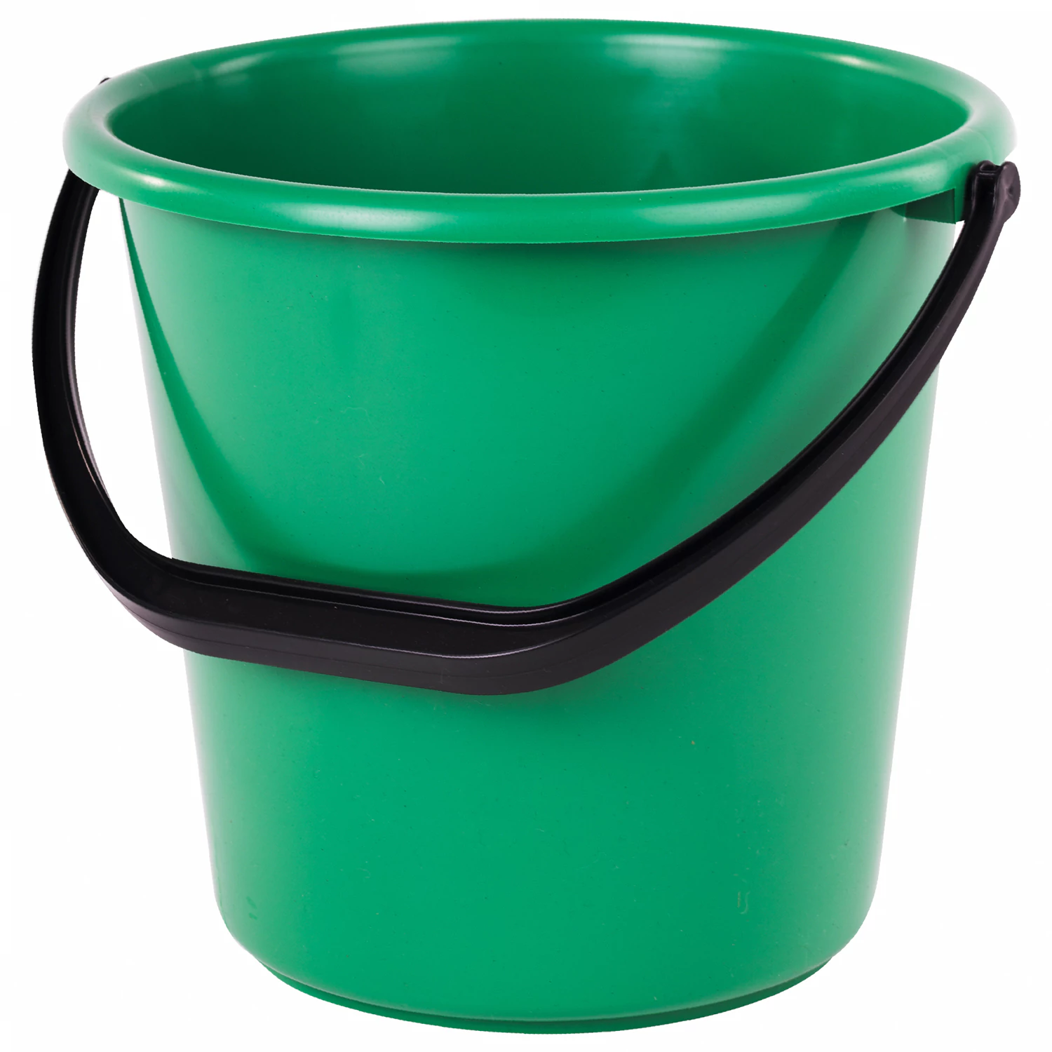 Ведро 10л, без крышки, пластиковое, хозяйственное, УСИЛЕННОЕ, цвет ассорти, мерная шкала, LAIMA 603895