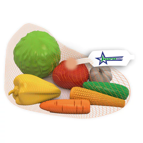 Набор игрушечный "Овощи", пластиковый, 7 предметов, НОРДПЛАСТ, 434 666468