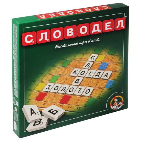 Игра настольная "Словодел" (зеленый), 0309  665009