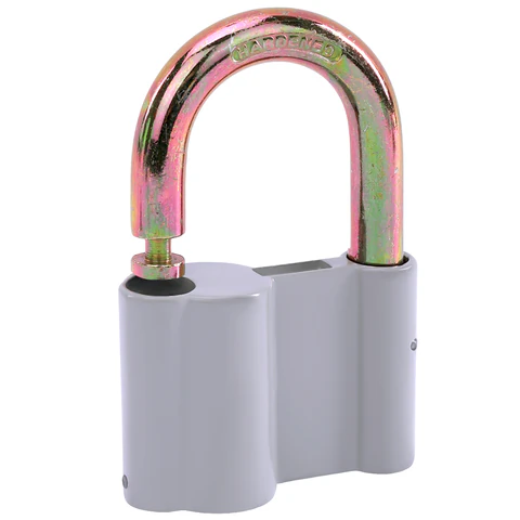 Замок навесной алюминиевый 70 мм "Стандарт", 3 ключа, RABBITEX (РАББИТЕКС), 671305 - МСК «Форвард»