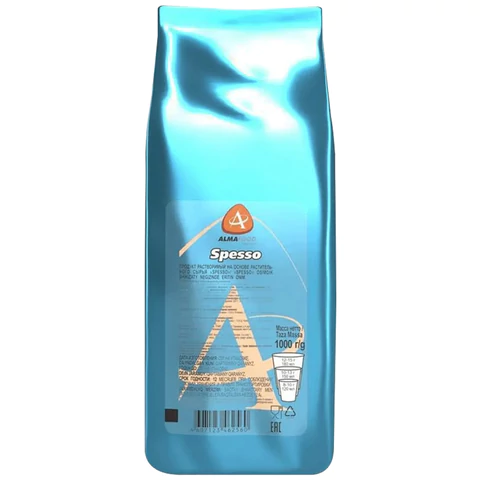 Сливки сухие ALMAFOOD "Spesso" растительные растворимые, 1 кг, 10526 623496