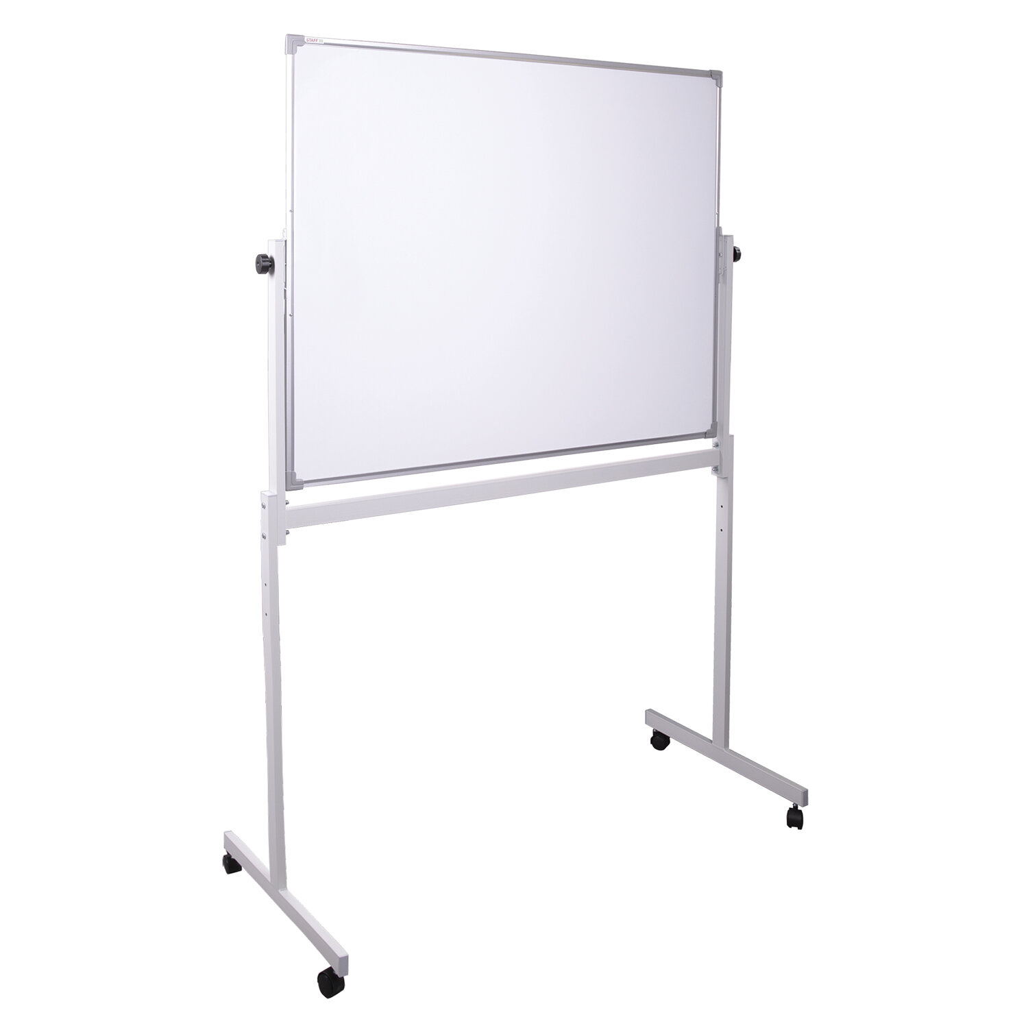 Доска магнитно-маркерная НА СТЕНДЕ 90х120 см, 2-сторонняя, BRAUBERG, 238140