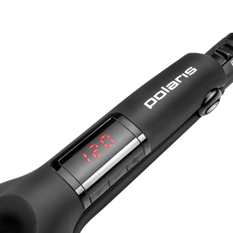 Щипцы волны для волос POLARIS PHS 5095TAi, регулировка температуры 120-220 °С, 80 ВТ, черный, 46298 456757 - МСК «Форвард»