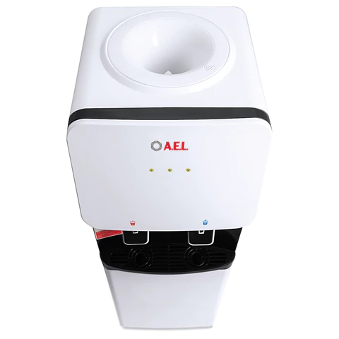 Кулер для воды AEL LD-AEL-85C, напольный, НАГРЕВ/ОХЛАЖДЕНИЕ ЭЛЕКТРОННОЕ, шкаф, 2 крана, белый, 00395 456853 - МСК «Форвард»