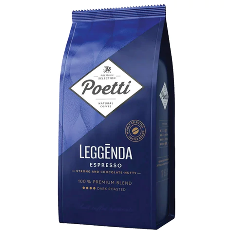Кофе в зернах POETTI "Leggenda Espresso" 1 кг, 18004 623242