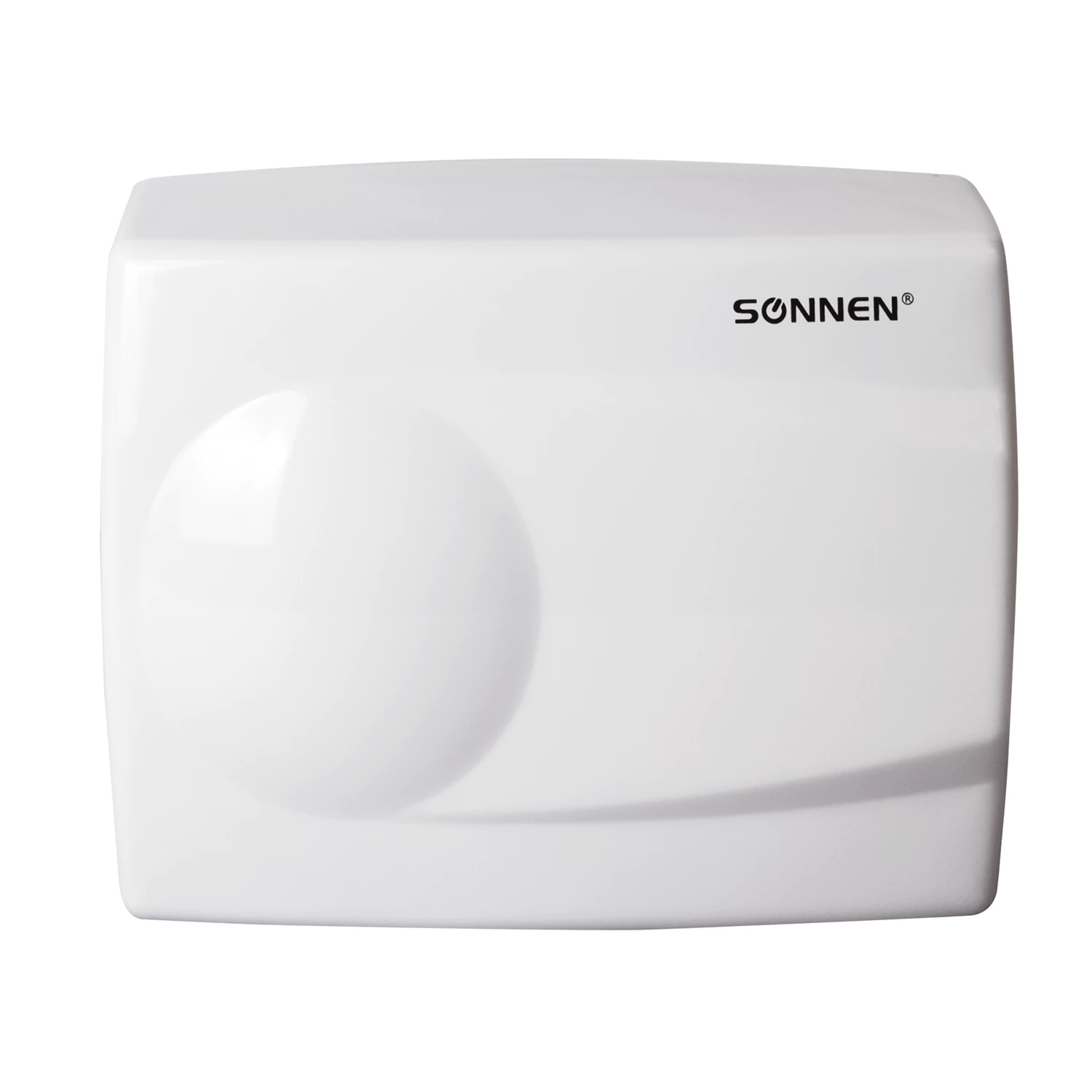 Сушилка для рук SONNEN HD-298, 1500 Вт, металлический корпус, антивандальная, белая 604193
