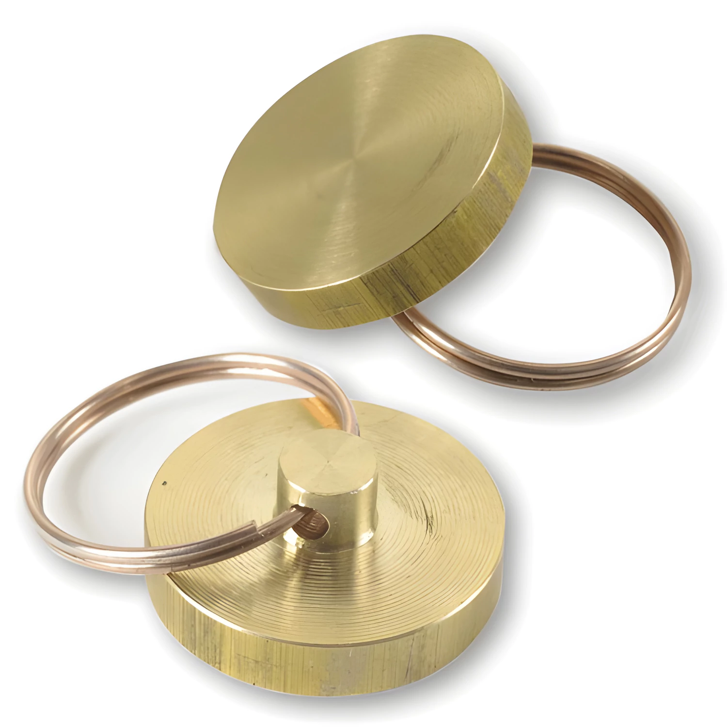 Печать металлическая к опечатывающим устройствам (600411, 601926, 601925), диаметр 25 мм, латунь  600412