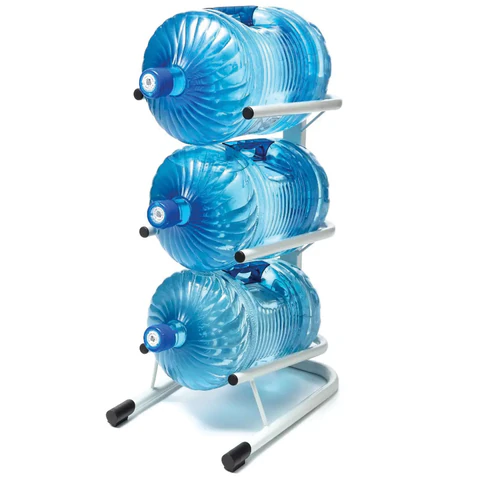 Стойка стеллаж для хранения воды на 3 бутыли по 19 литров, СВ-3, металл, 98826 458374 - МСК «Форвард»