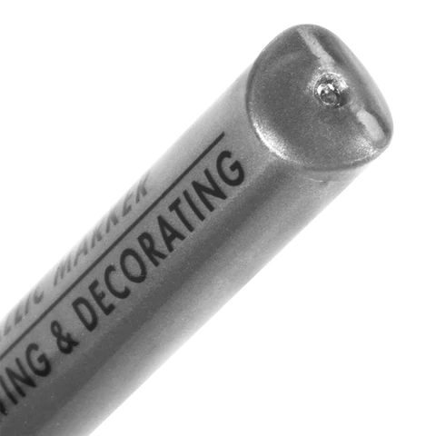 Маркер для декорирования и рисования СЕРЕБРИСТЫЙ BRAUBERG ART METALLIC, линия письма 1-3 мм, 152439 - МСК «Форвард»