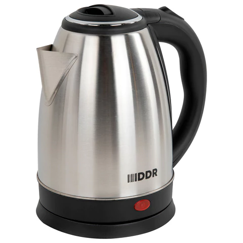 Чайник 1,8 литра, 1500 Вт, закрытый элемент, нержавеющая сталь, DDR (ДДР) DKT-188, 456982 - МСК «Форвард»